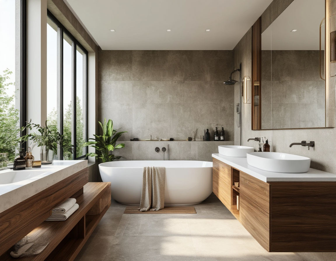 Sovremennyj-dizajn-dlya-vannoj-komnaty